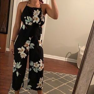Floral jumpsuit